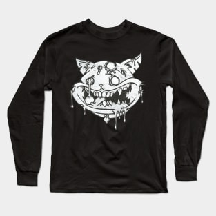 Melty Face Dream Cat Long Sleeve T-Shirt